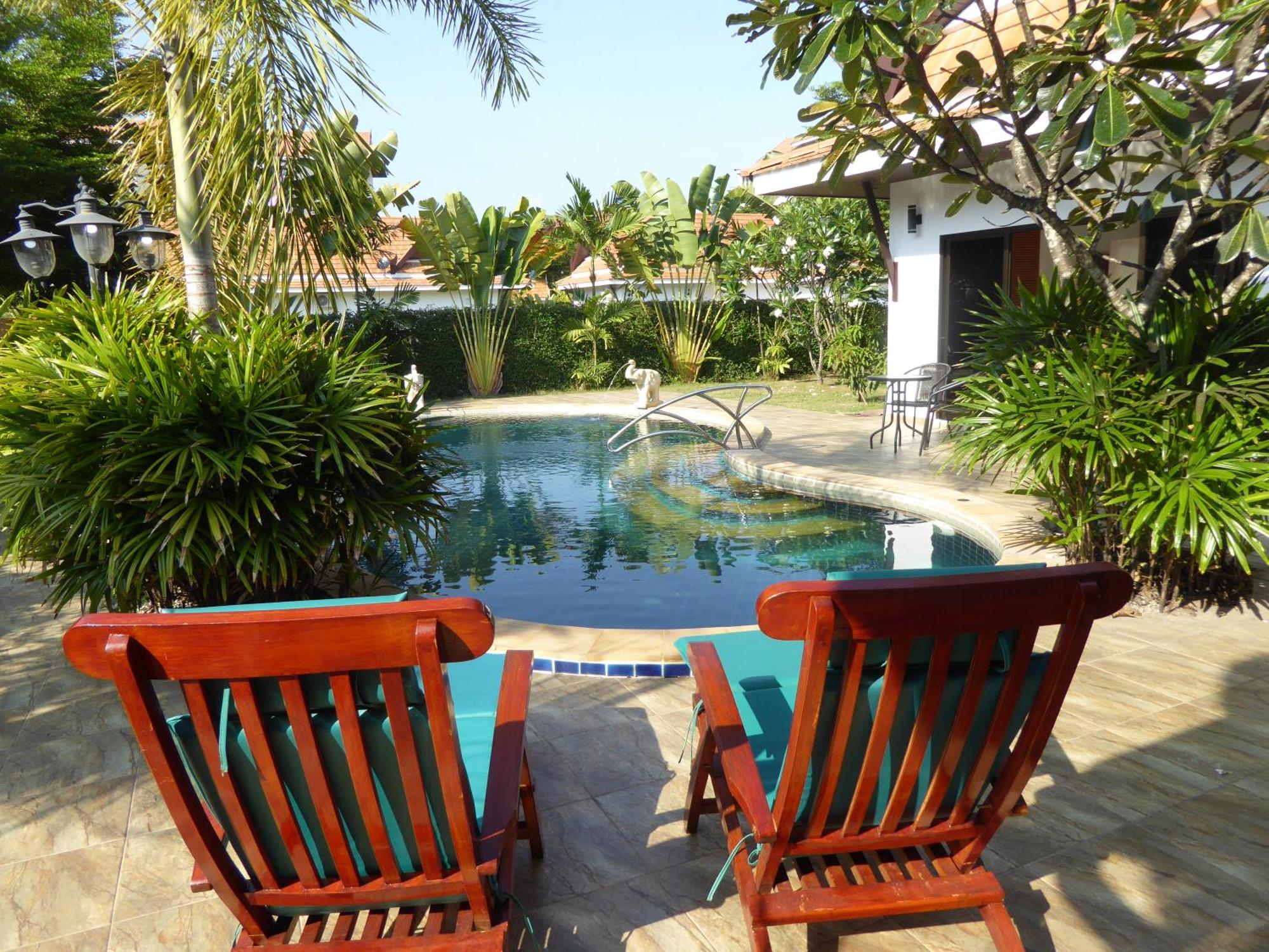 Vip Chain Resort Pool Villa Ban Phe Bagian luar foto