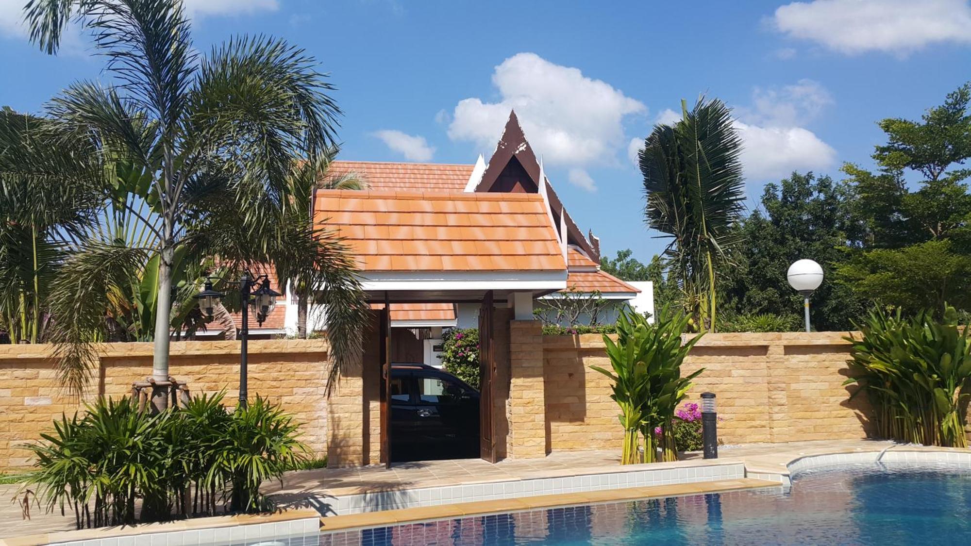 Vip Chain Resort Pool Villa Ban Phe Bagian luar foto